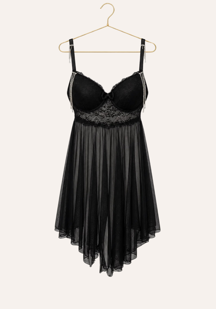 Toulle Babydoll Padded Cups