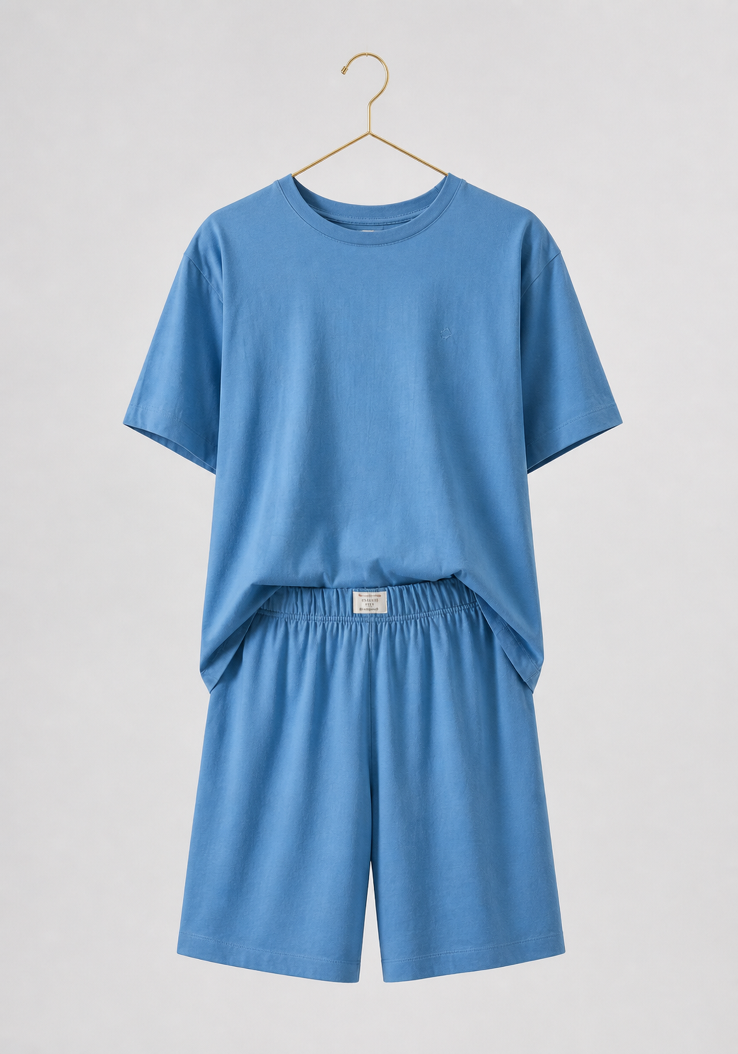 Short Set: Short Sleeve Top And Shorts (100% Premium Cotton)