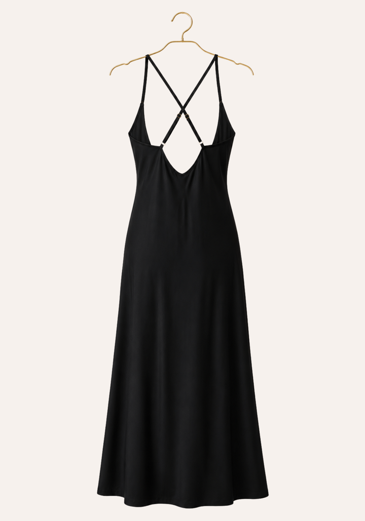 Plain Shoulder Strap Long Nighty And Printed Long Sleeve Long Robe