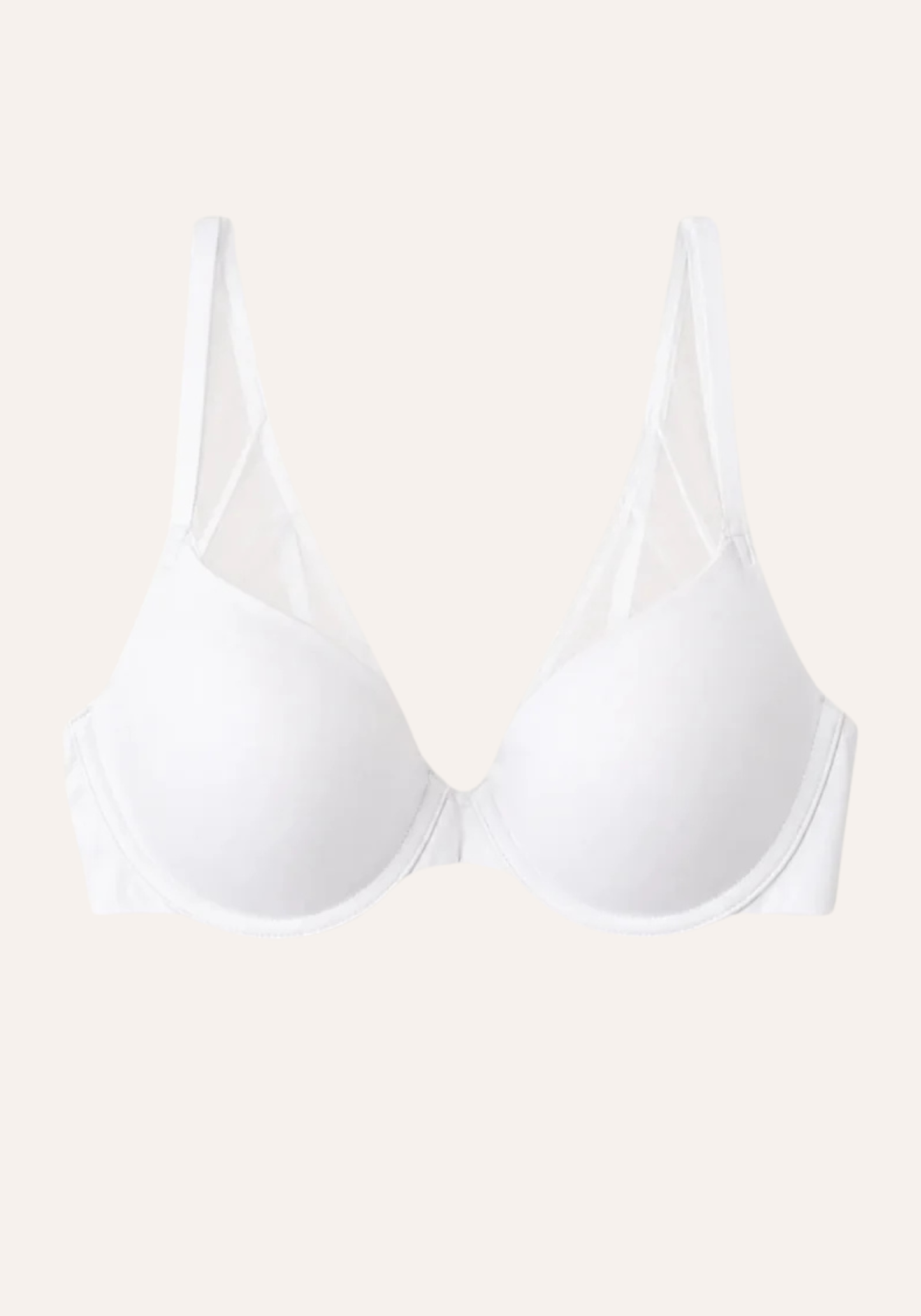 Hollow Breast Tulle Bra