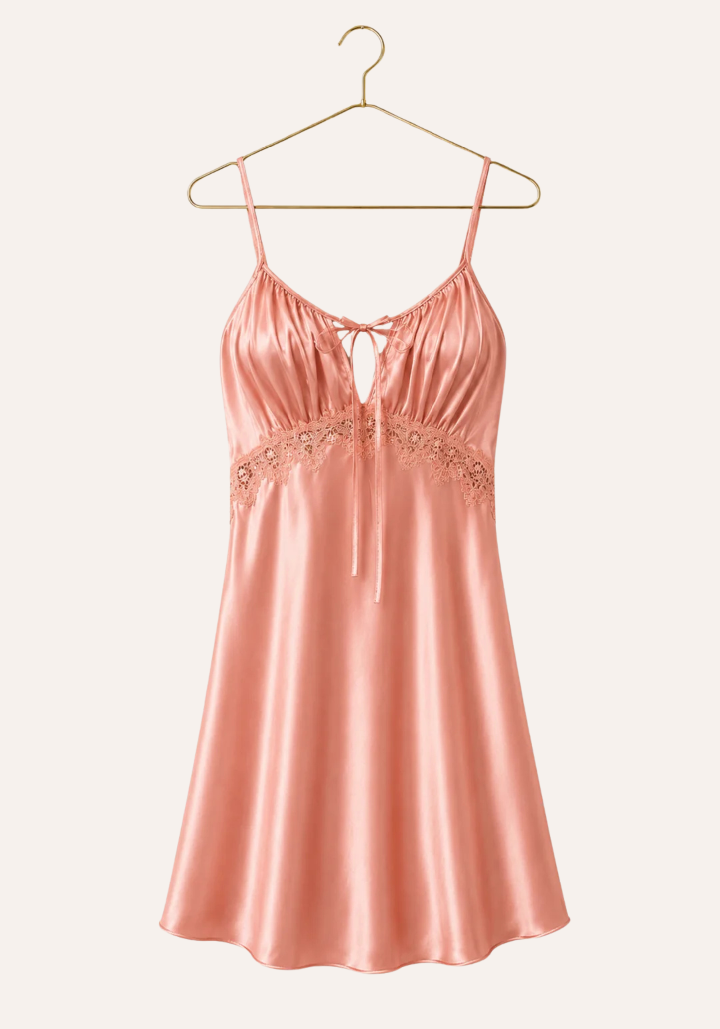 Satin Babydoll Padded Cups