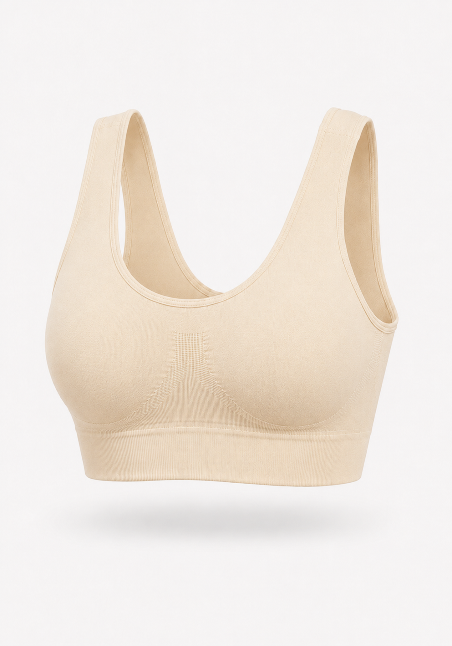 Wide Shoulder Strap Sports Bra Shaper