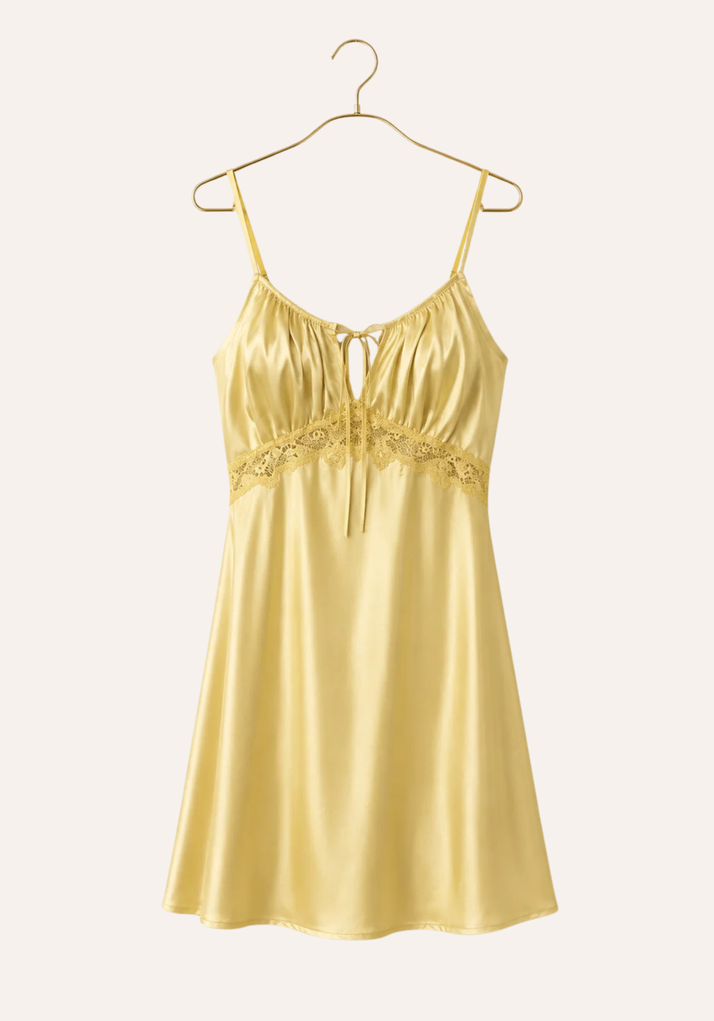 Satin Babydoll Padded Cups