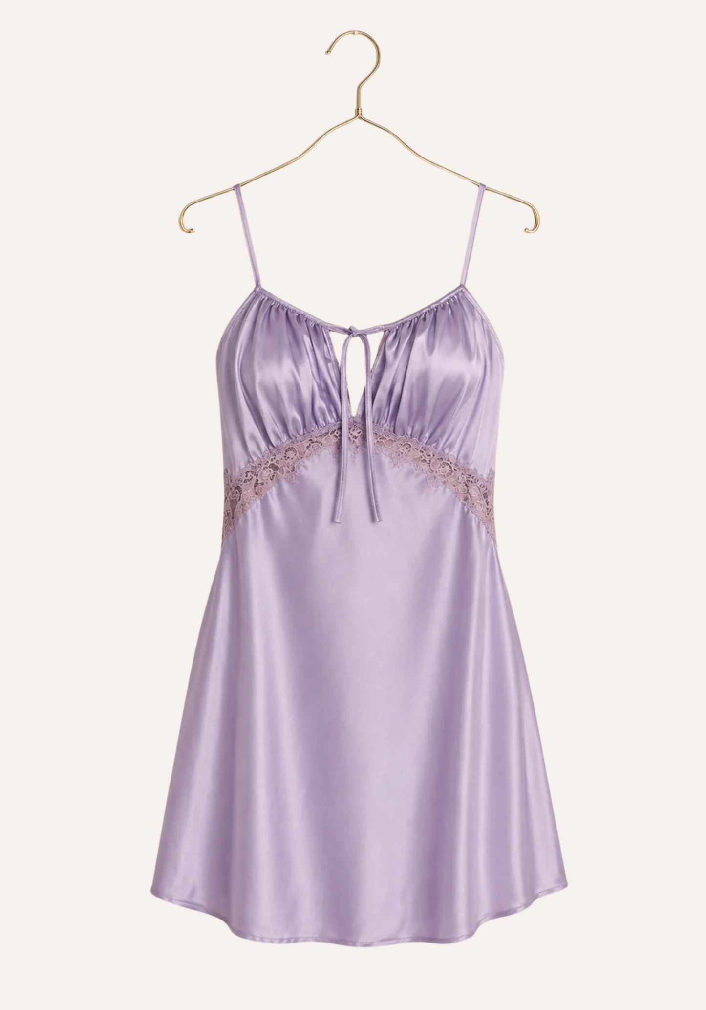 Satin Babydoll Padded Cups