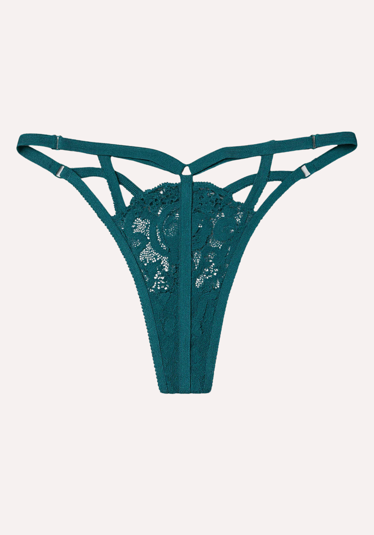 Straps G-String With Lace Detail Panties