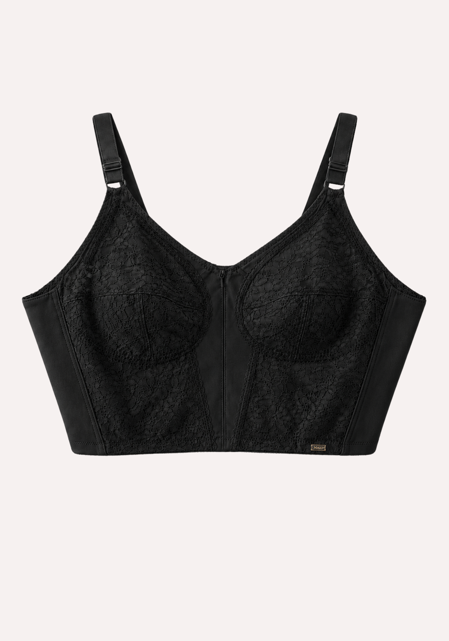 Lace Bra With Wide Shoulder Straps