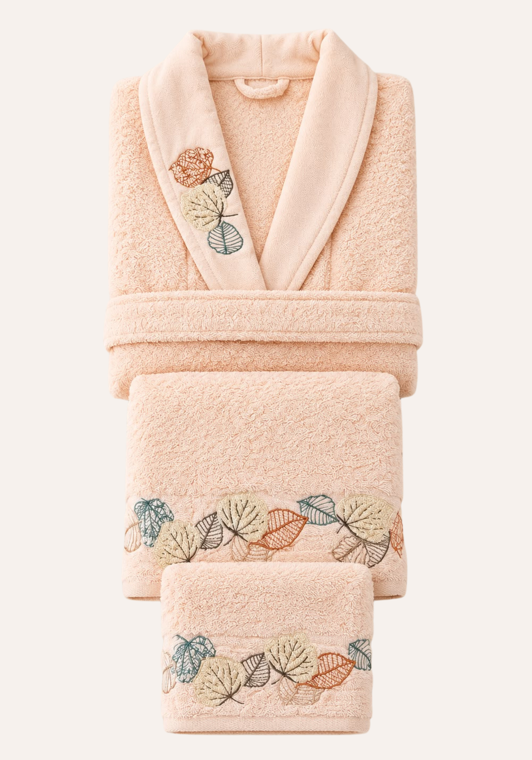 3 Pieces Single Bathrobe Set