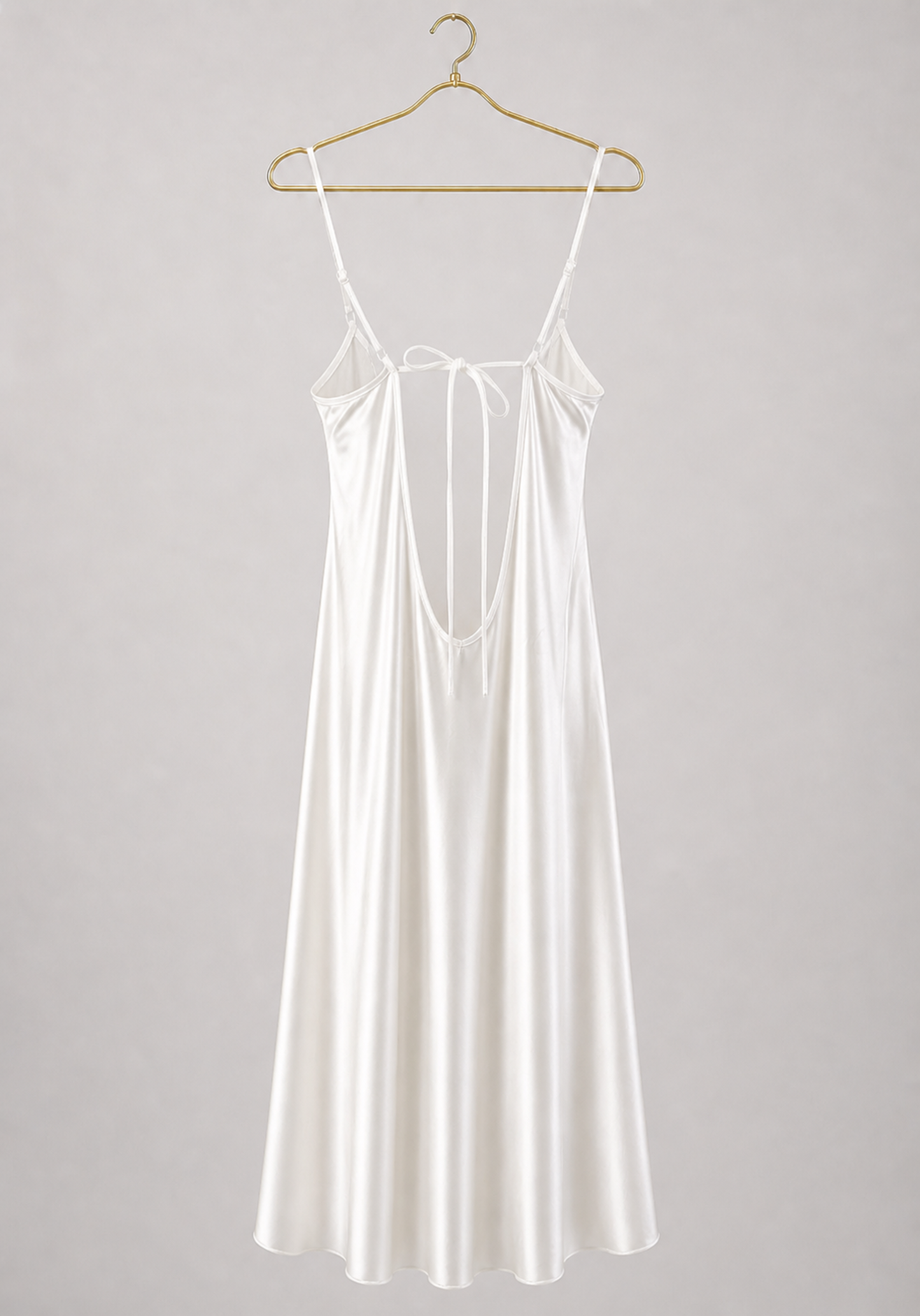 Bridal Satin Long Robe Set