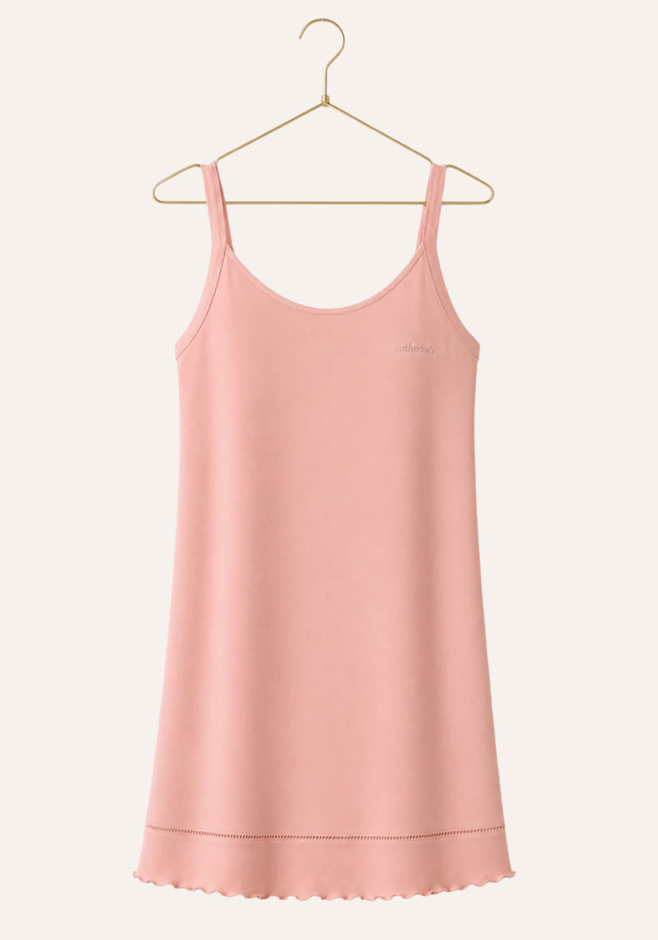 Robe Set: Shoulder Strap Short Nighty (Viscose Lycra) And Short Robe (100% Viscose)