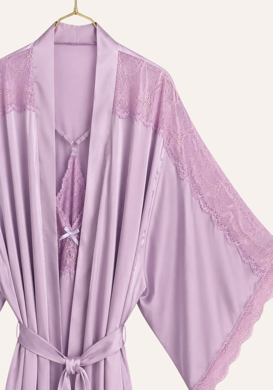 Satin Robe Set