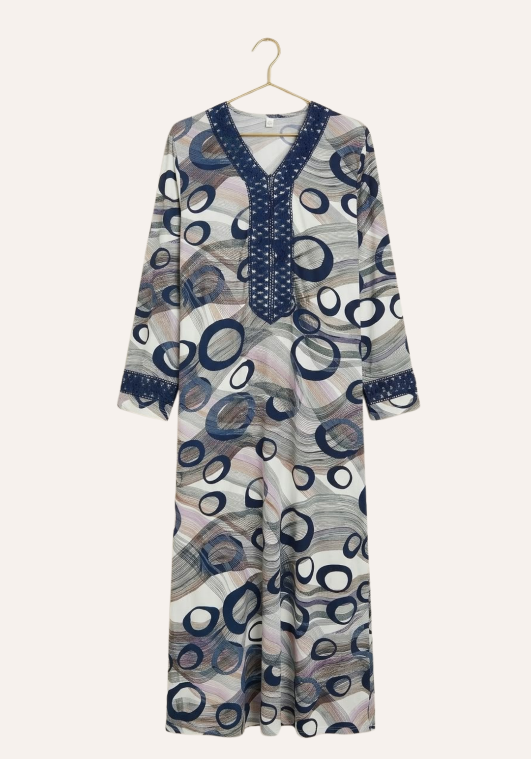 Long Sleeve Long Gown