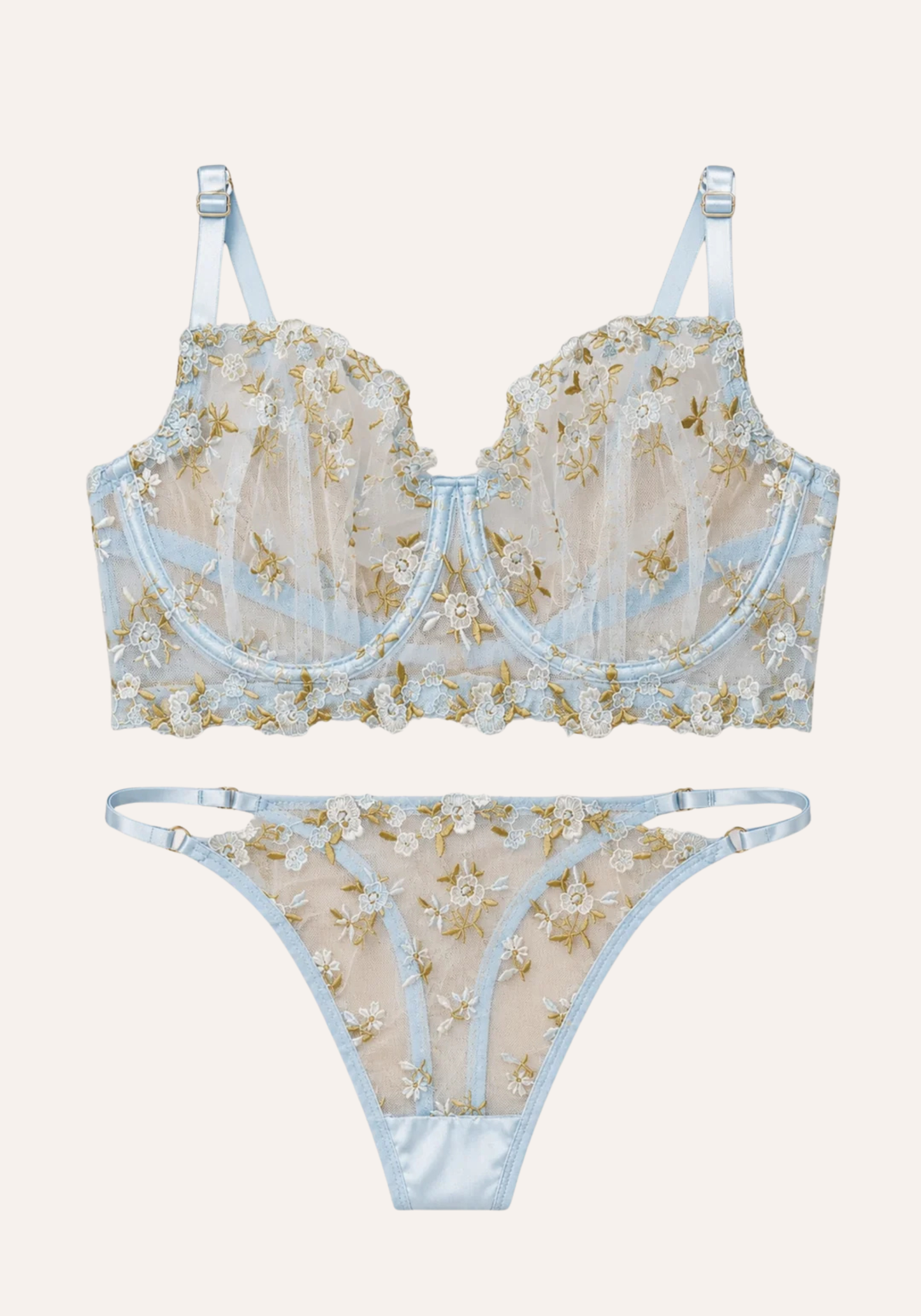 Lingerie Bra Set C-Cup
