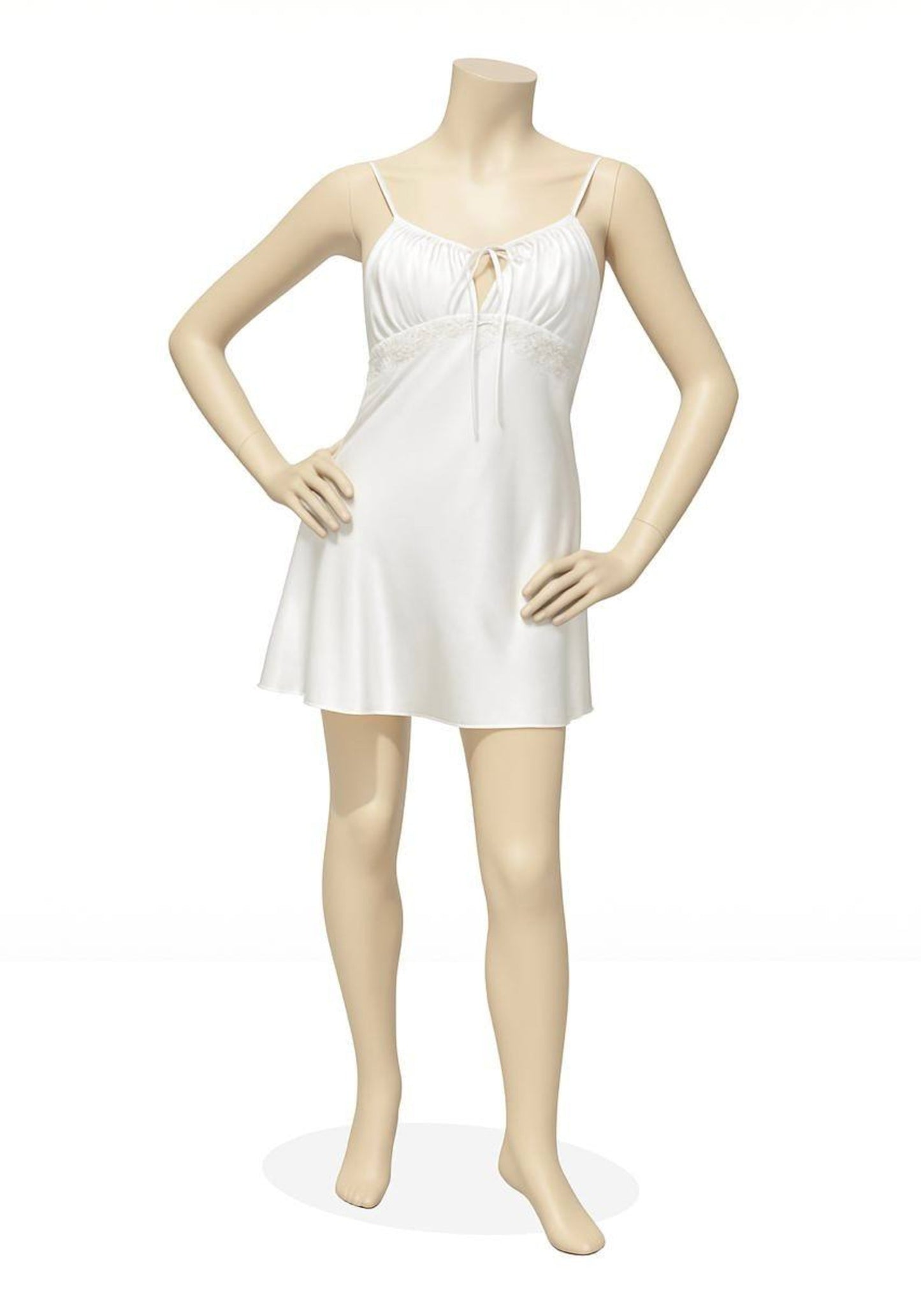 LNGR Satin Babydoll Padded Cups