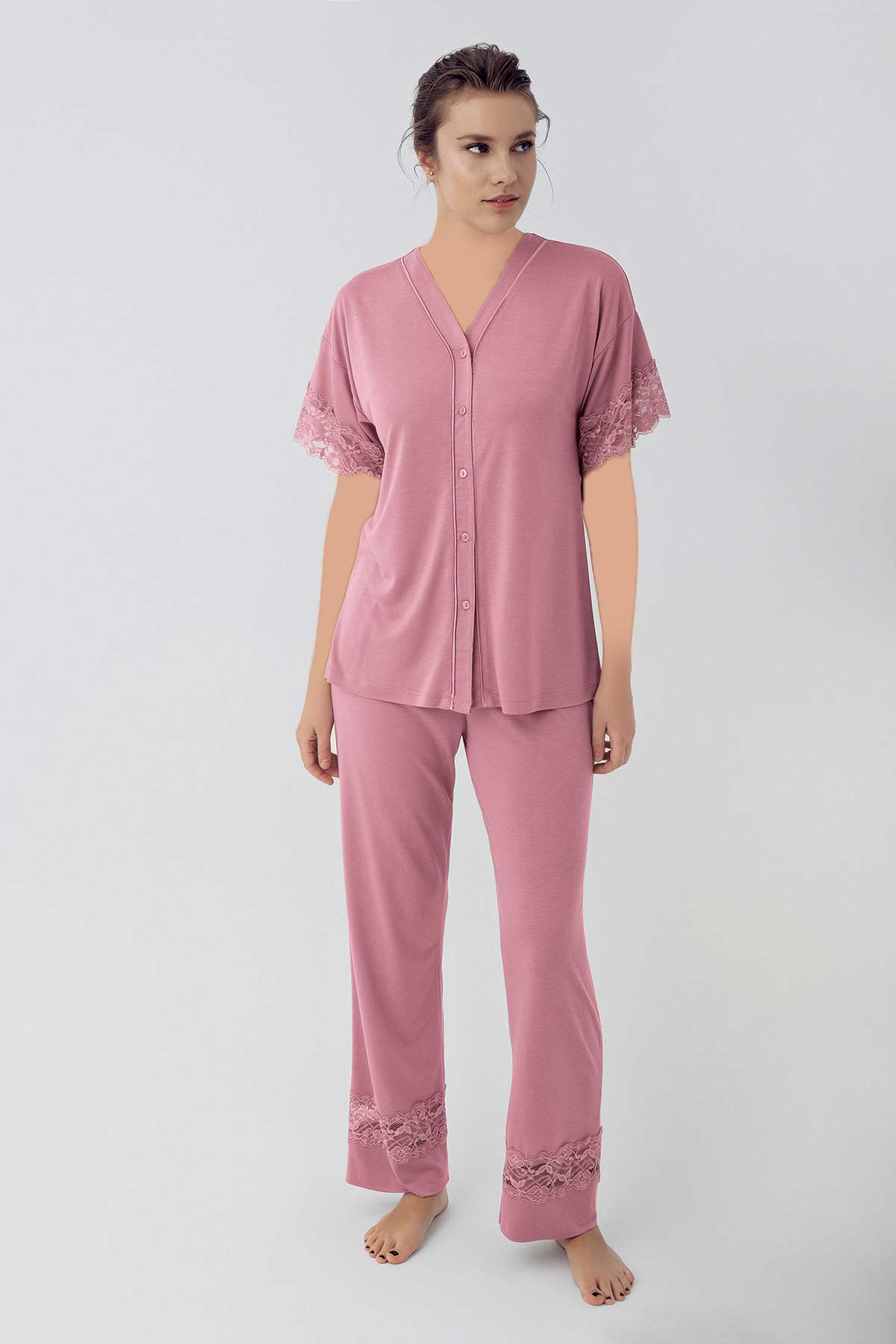 Maternal Button Pajama