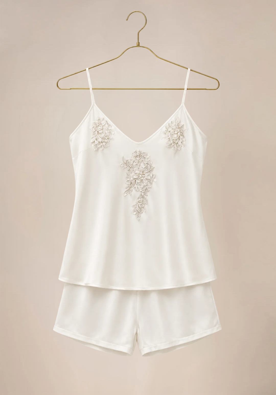 Set Of 6: Cami, Short, Short Sleeve Top, Pant, Long Nighty, Robe