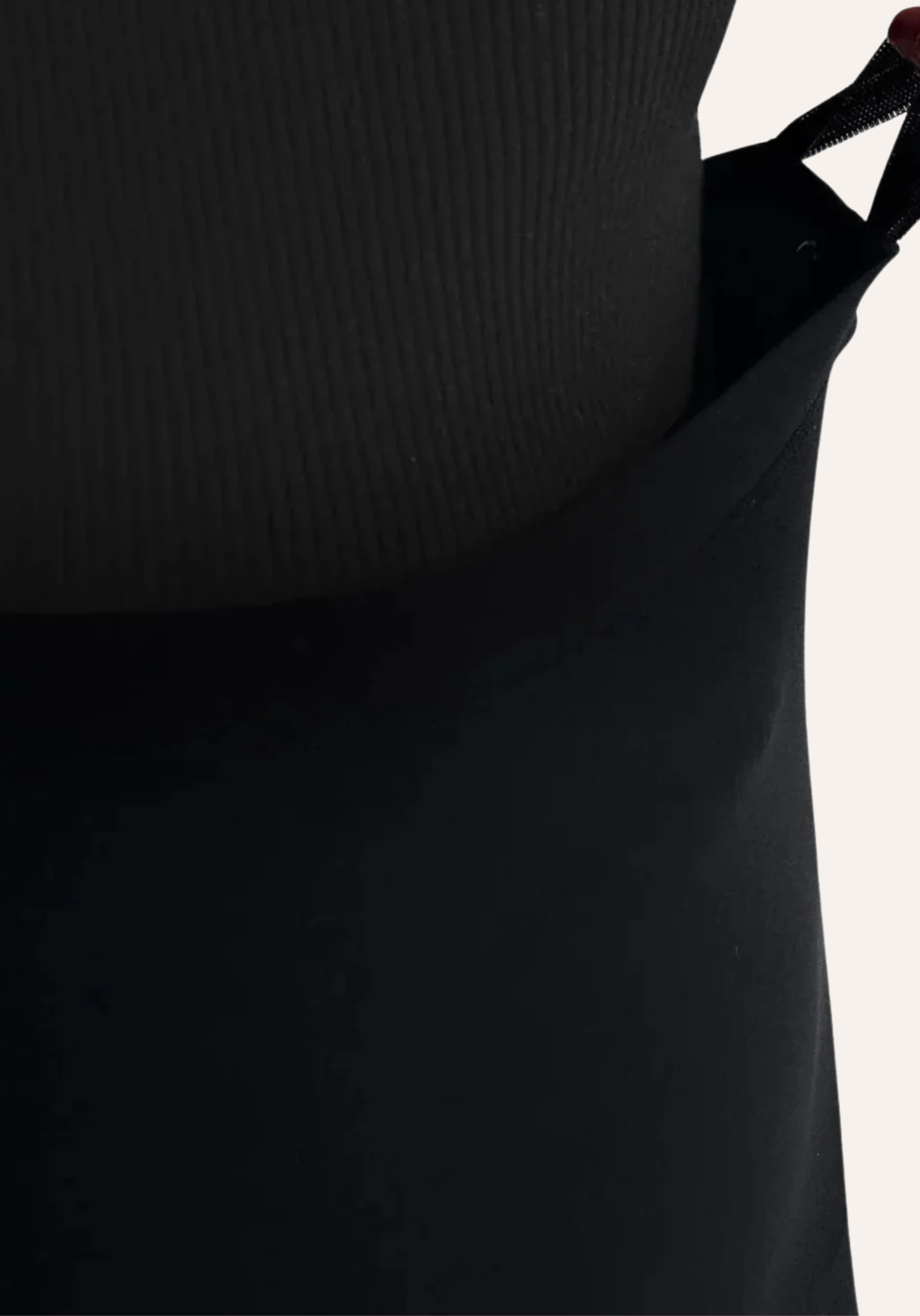 Raised Thermal Maternal Leggings