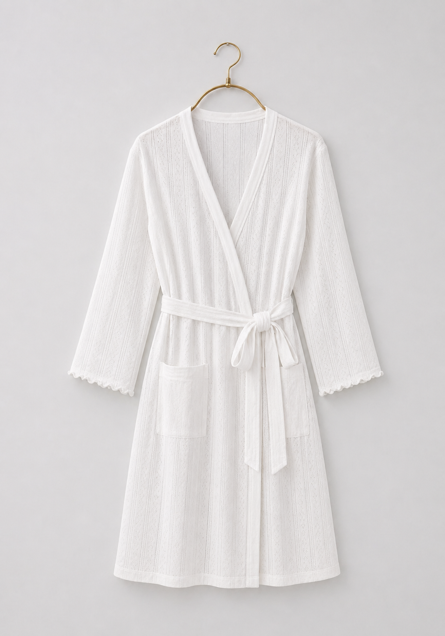Cotton (100%) Pointelle Robe