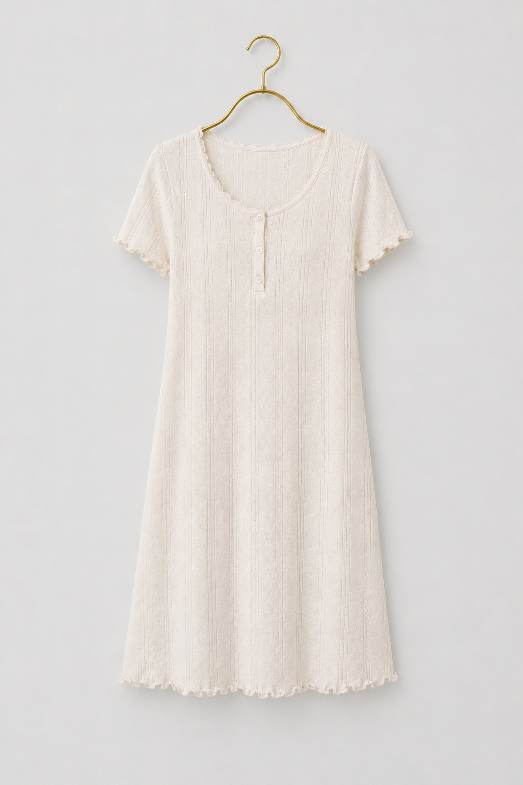 S&L Short Sleeve Cotton Short Nighty