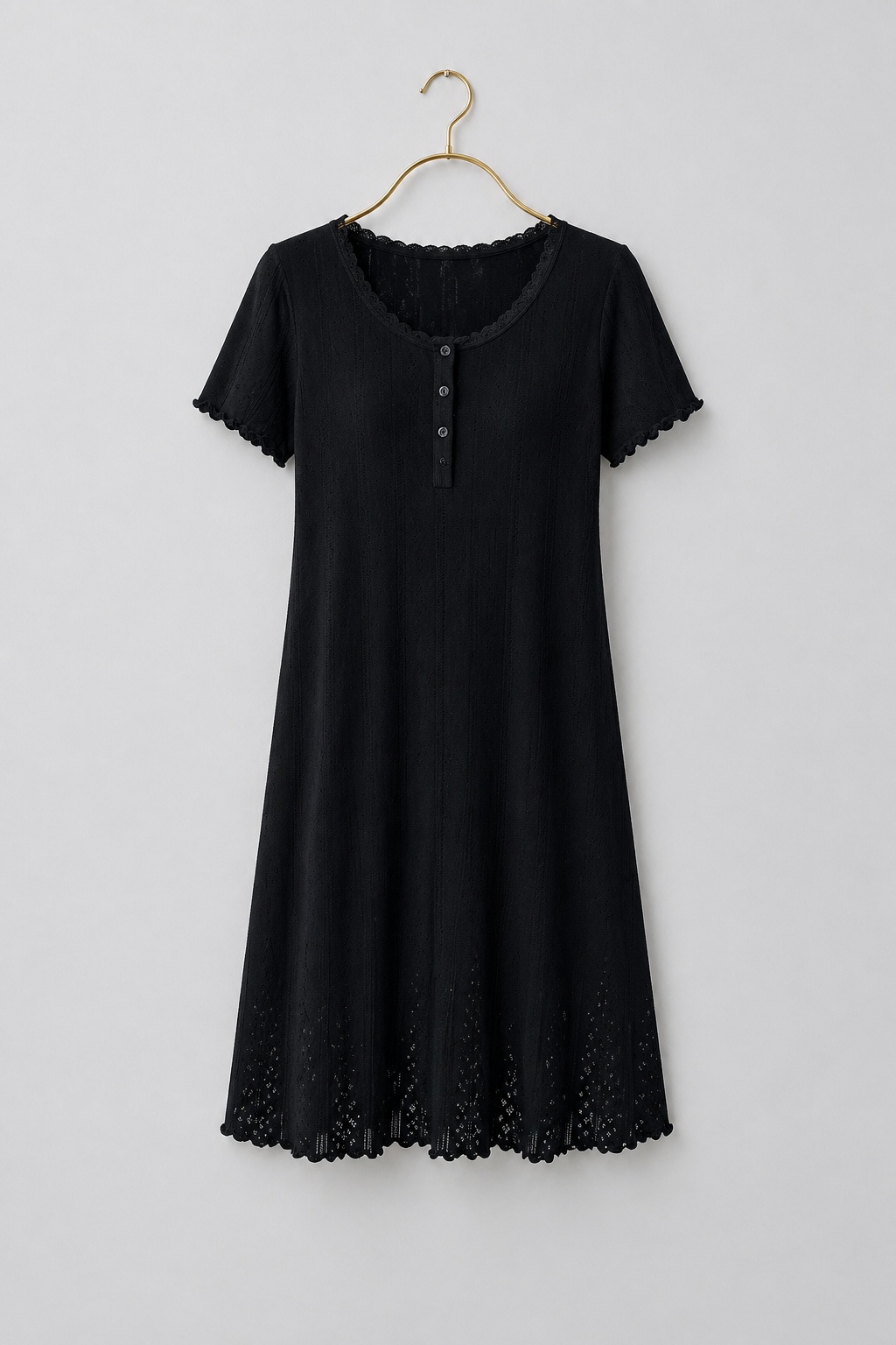 S&L Short Sleeve Cotton Short Nighty
