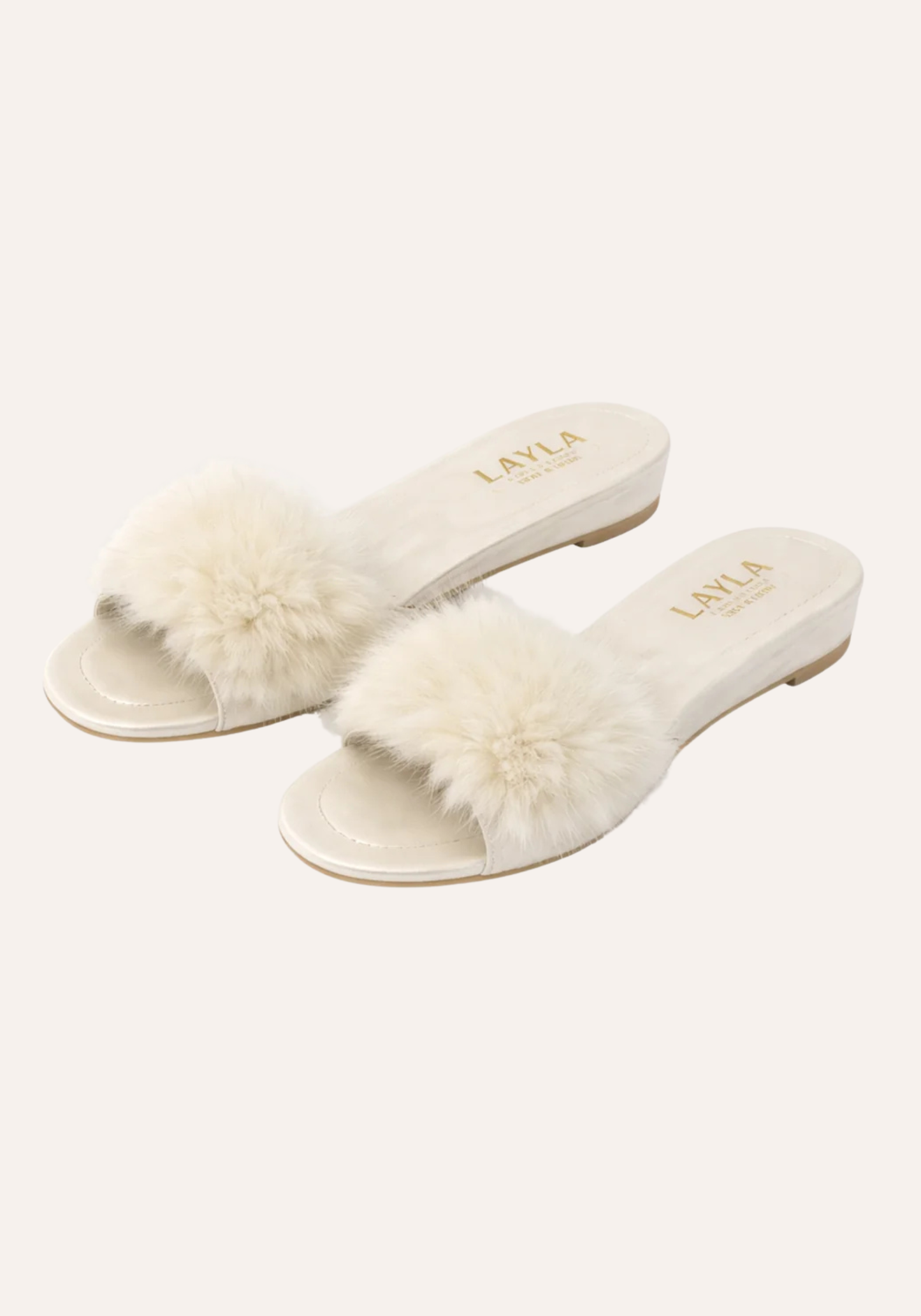3Cm Heel With Furr Slippers