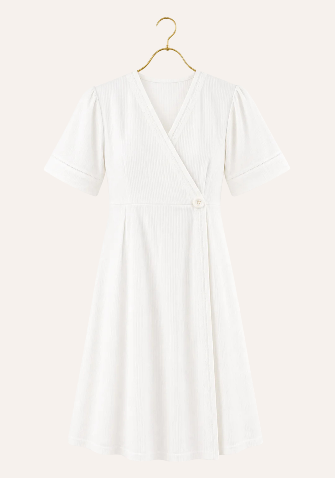 Maternal Robe Set: Short Sleeve Nighty And Short Robe