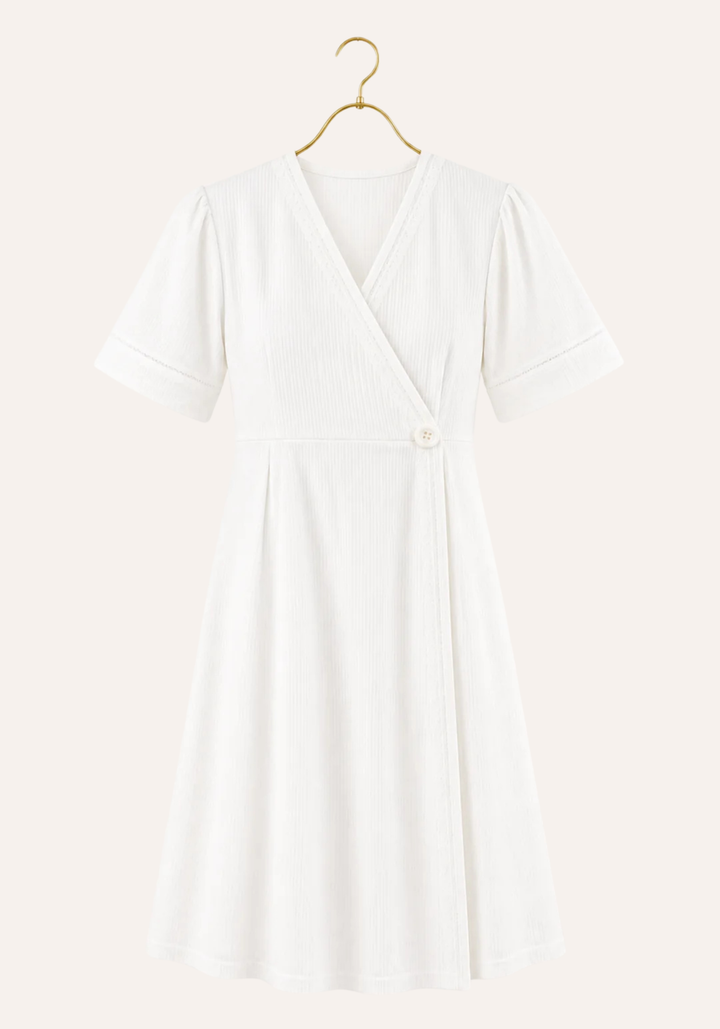Maternal Robe Set: Short Sleeve Nighty And Short Robe