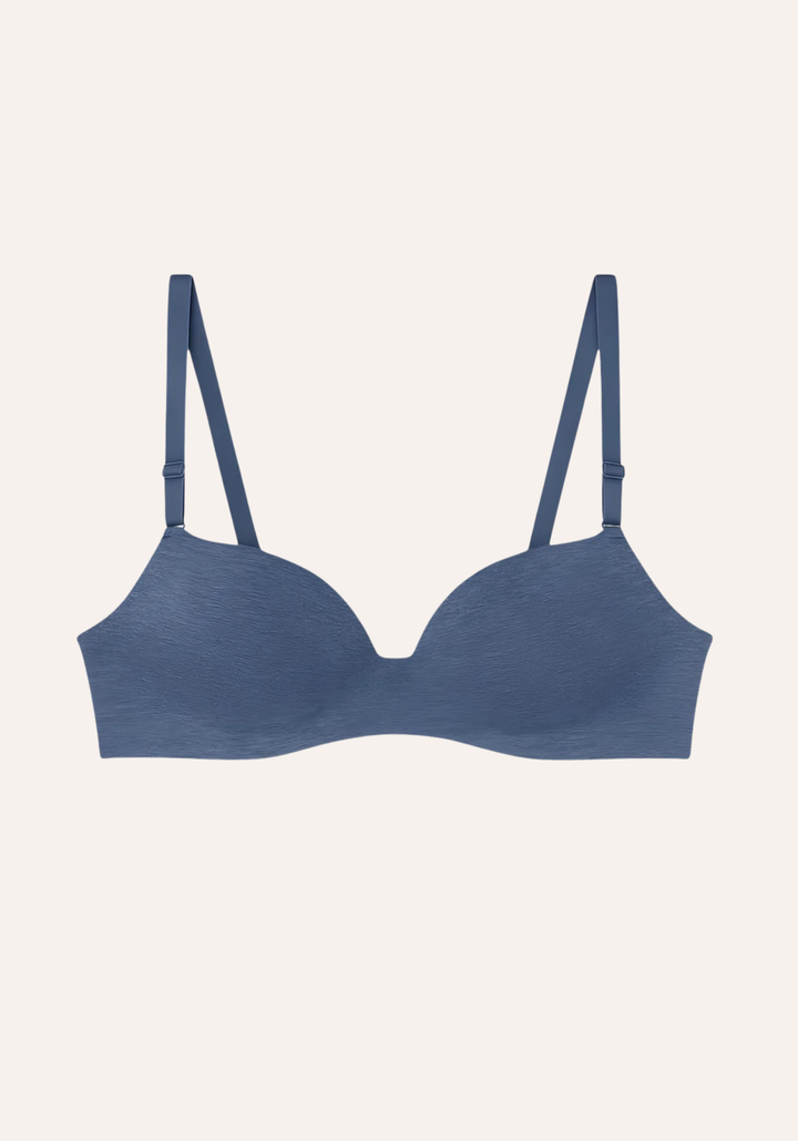 C-Cup Hollow Micro Melange Jumpsuit Bra
