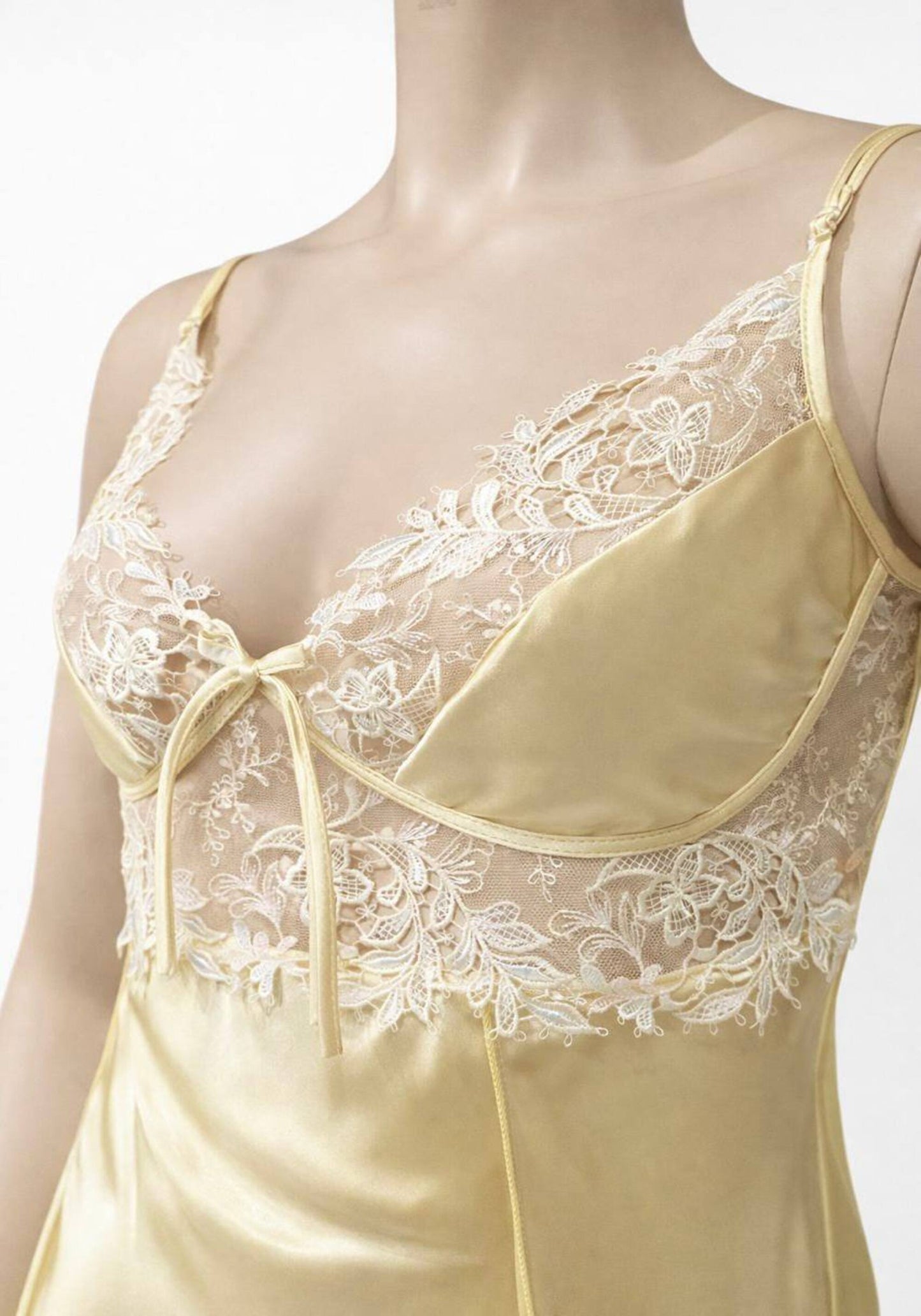 Satin Long Night Gown