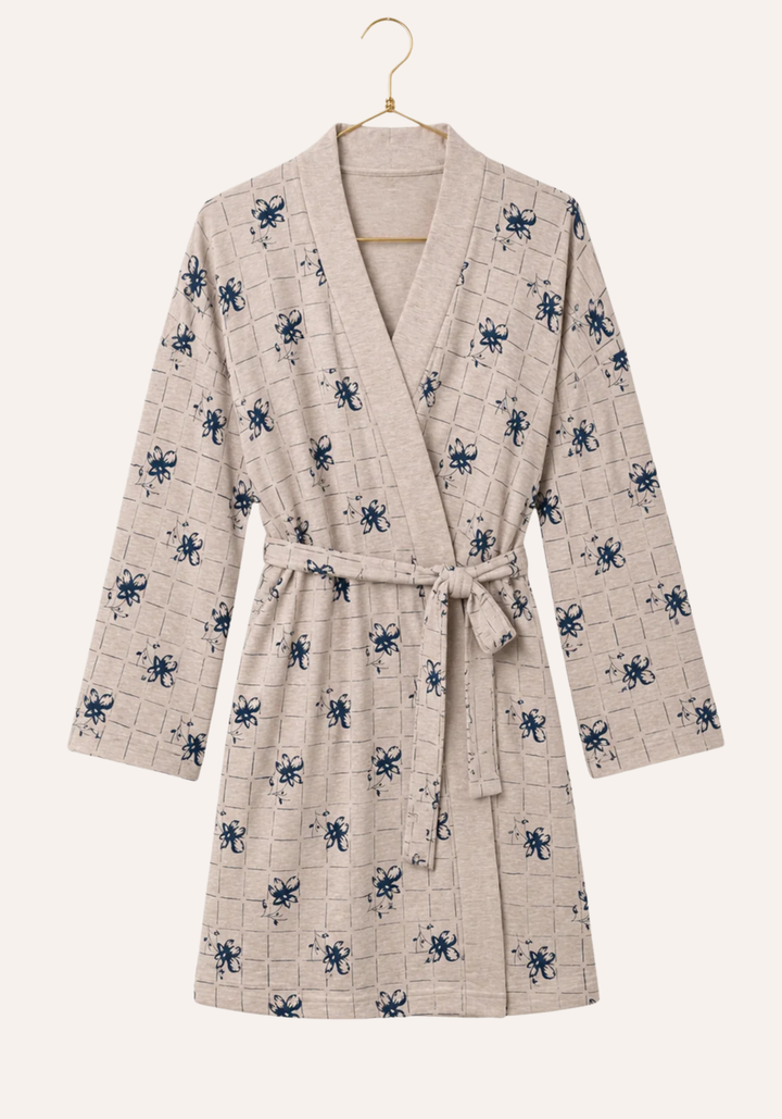 Maternal Long Sleeve Robe Set