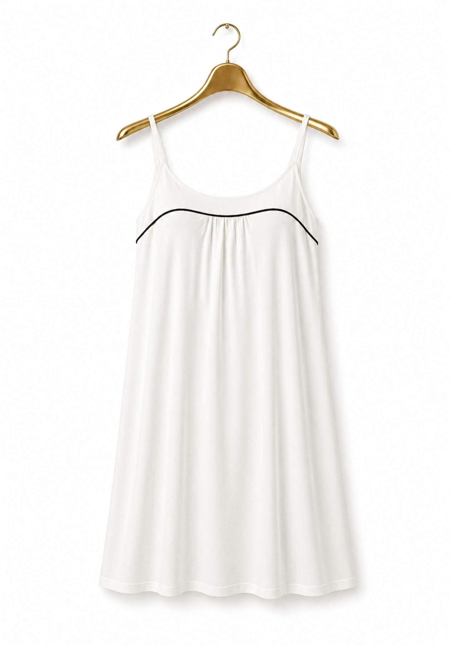 Plain Comfortable Viscose Lycra Shoulder Strap Soft Short Nighty And Robe Set