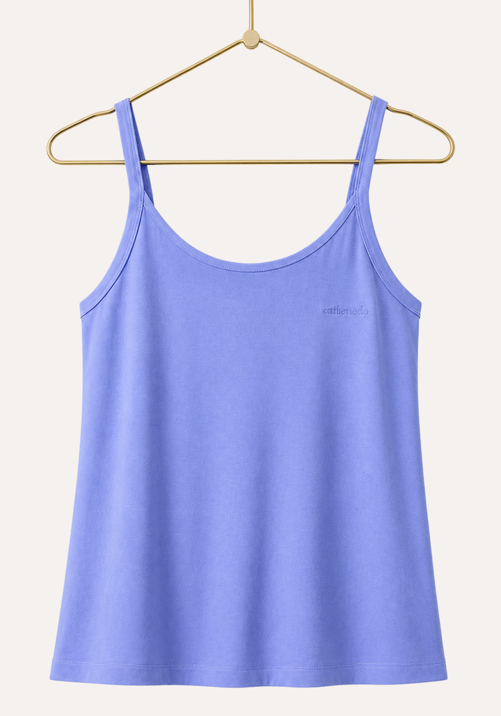 Short Set: Shoulder Strap Top And Shorts (Viscose Lycra)