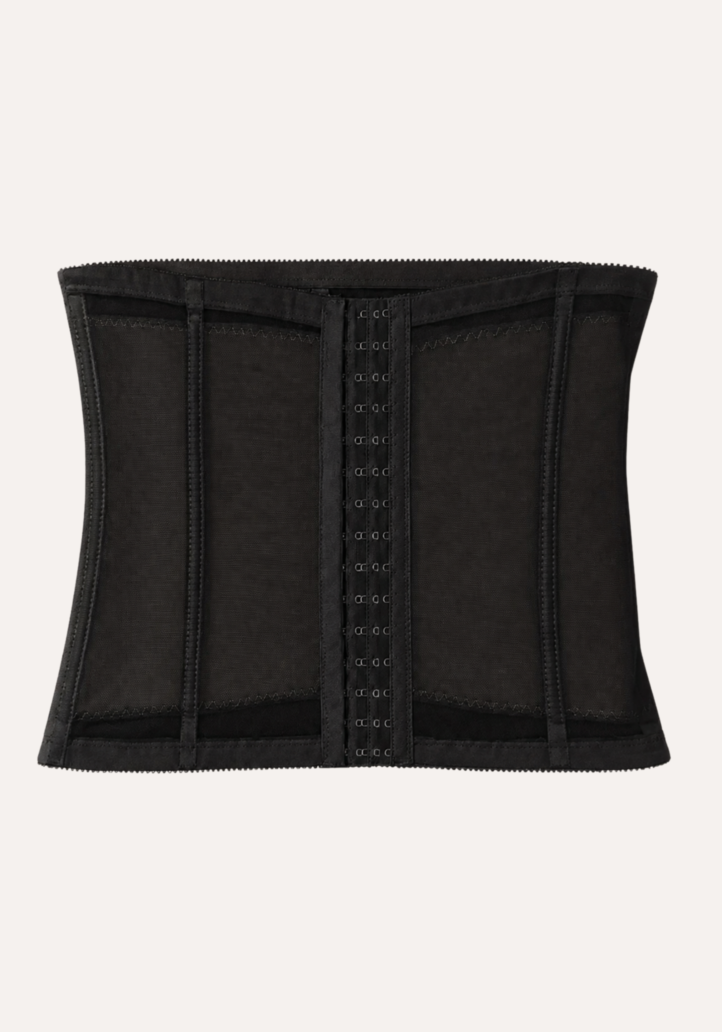 Corset: Hourglass Waist Shaper With Multi-Level Hooks For Tight Compression