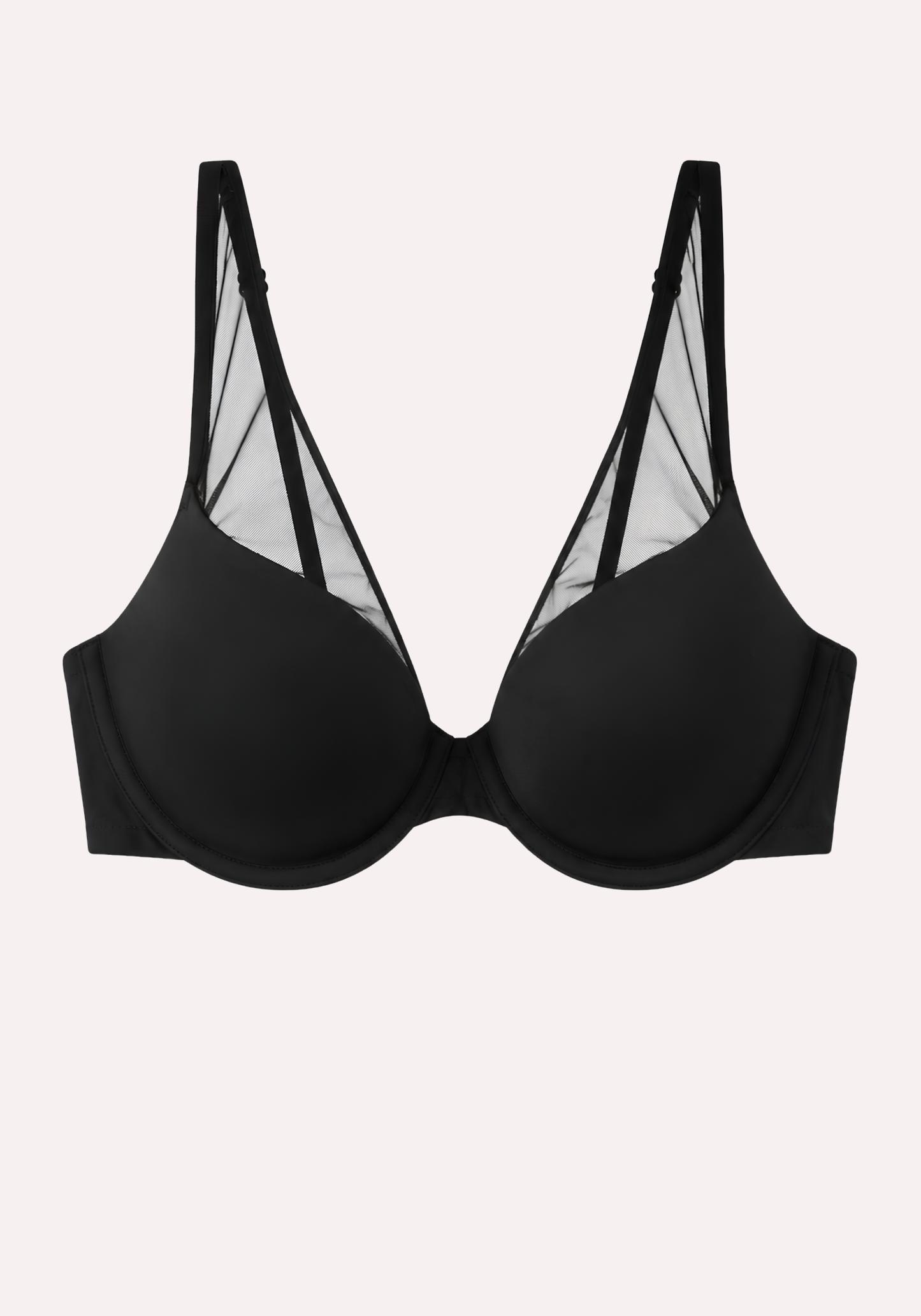 Hollow Breast Tulle Bra
