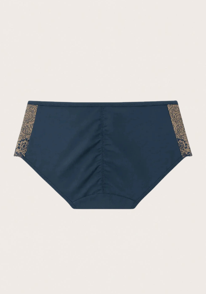Enivre Moi Hi Waist Embroidered Panties