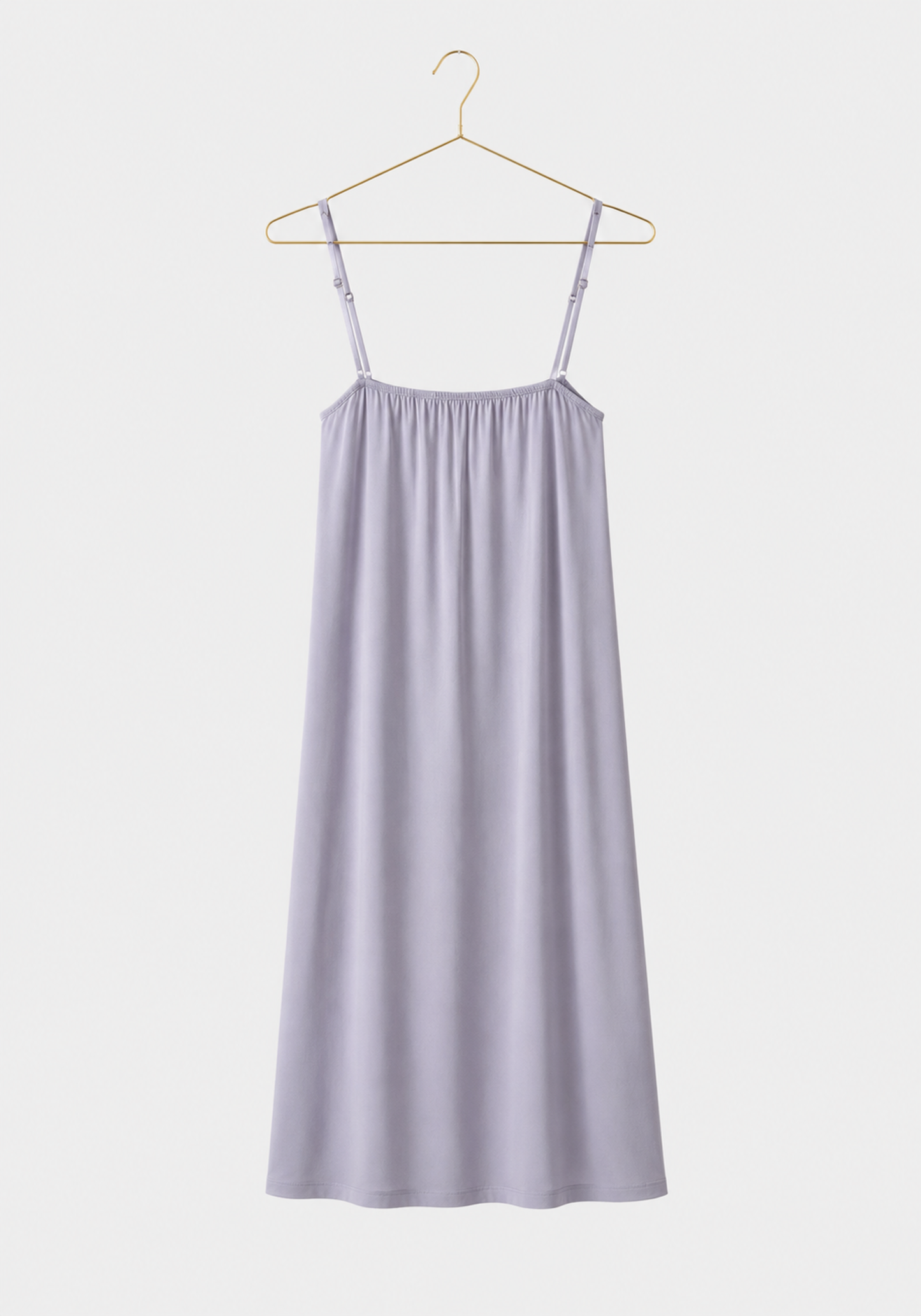 Maternal Plain Shoulder Strap Short Nighty (Viscose Lycra)
