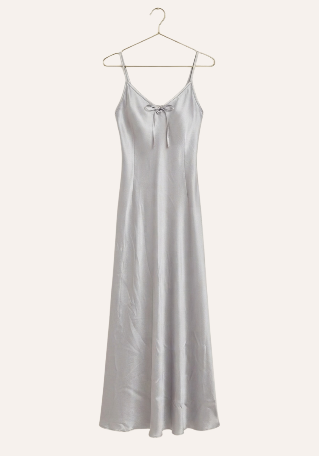Shoulder Strap Plain Long Nighty
