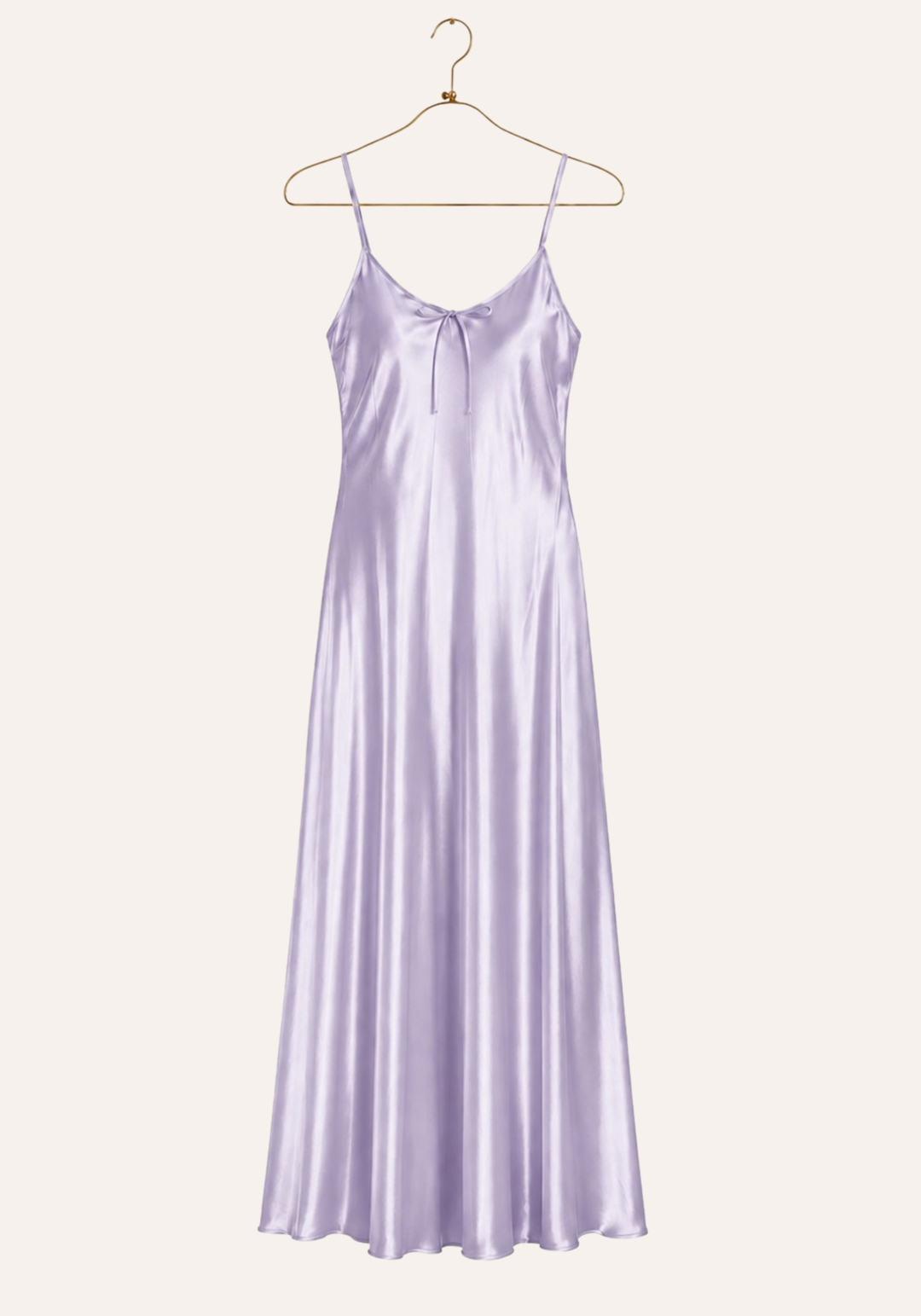 Shoulder Strap Plain Long Nighty