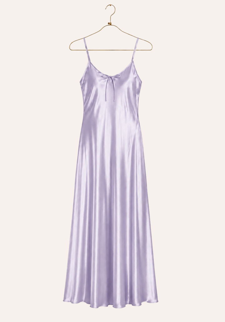 Shoulder Strap Plain Long Nighty