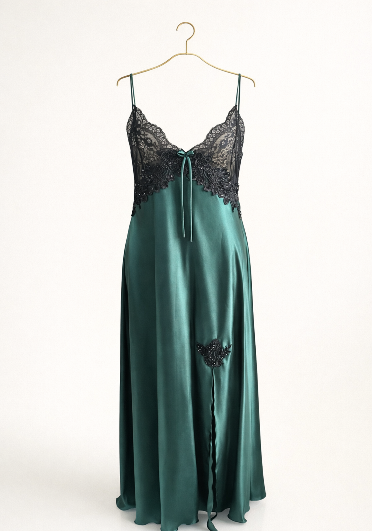Satin Shoulder Strap Night Gown
