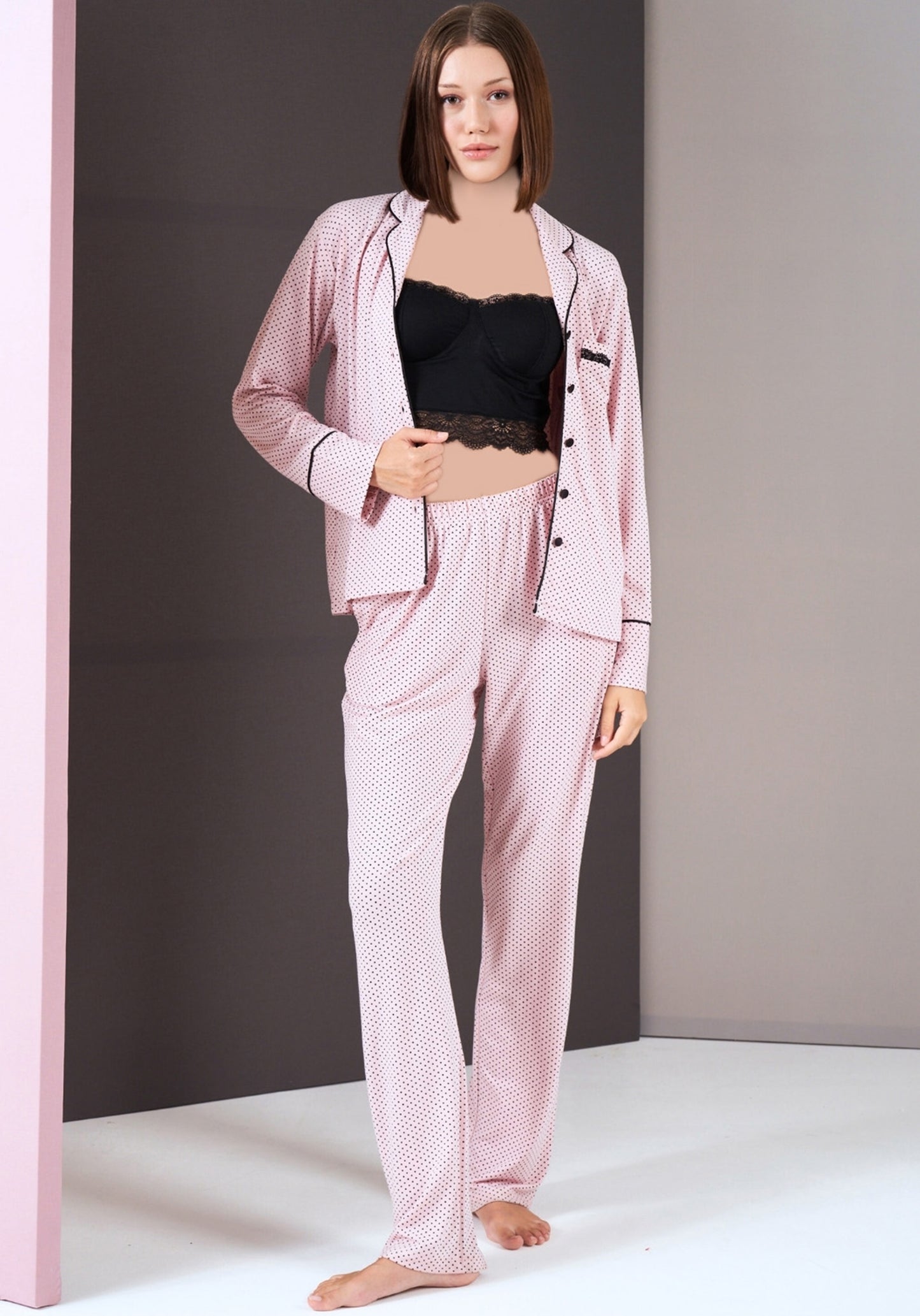 طقم أزرار ياقة S&amp;L مكون من 3 قطع