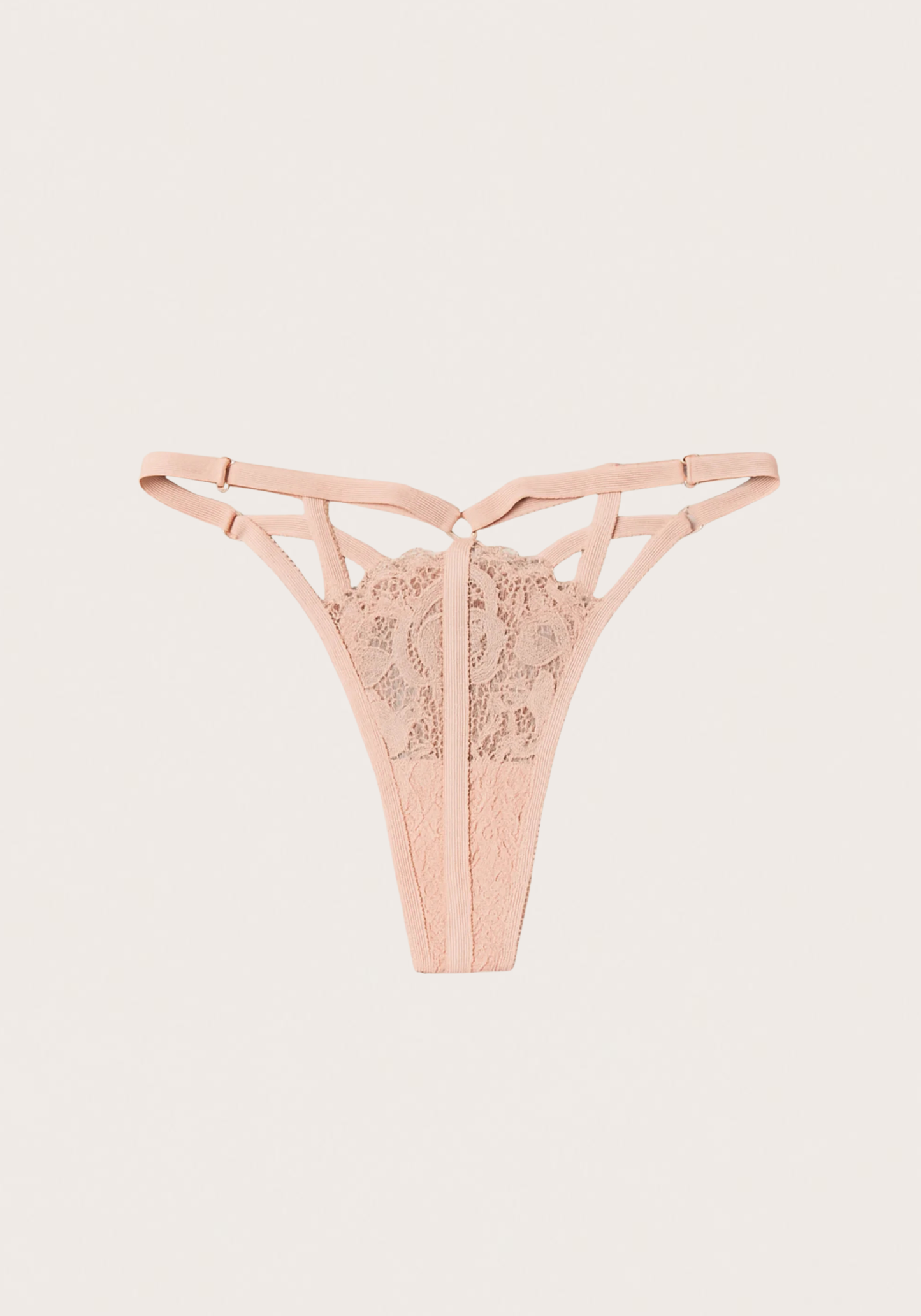 Straps G-String With Lace Detail Panties