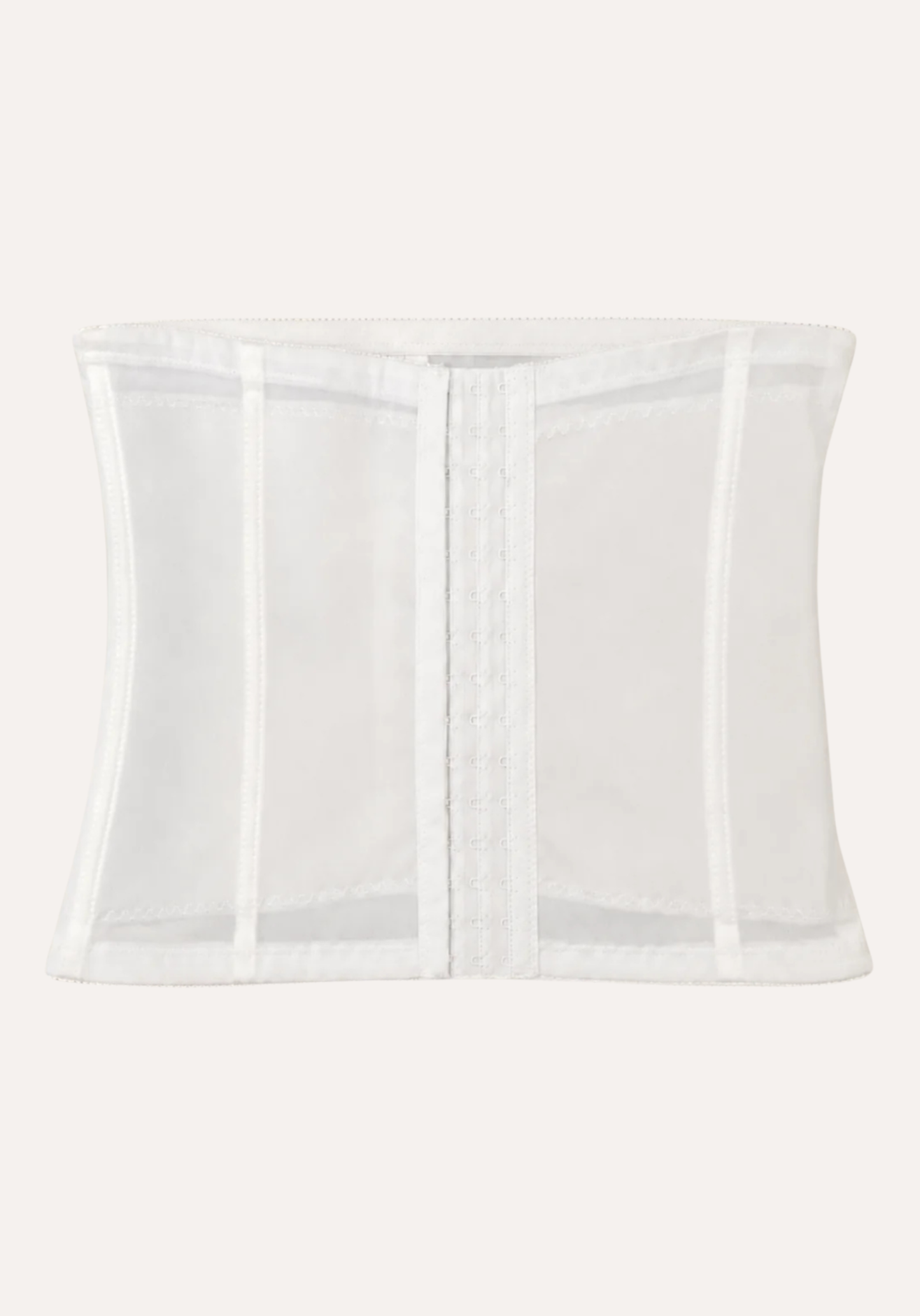 Corset: Hourglass Waist Shaper With Multi-Level Hooks For Tight Compression