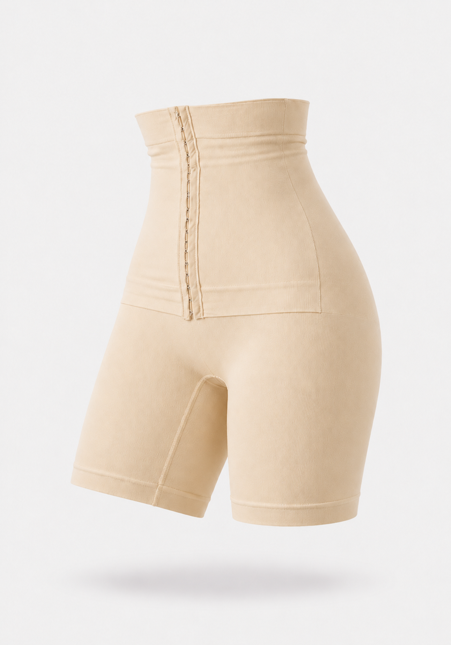 Full Tummy-Coverage Long Short Shaper With Extra Tummy Tightening Clips