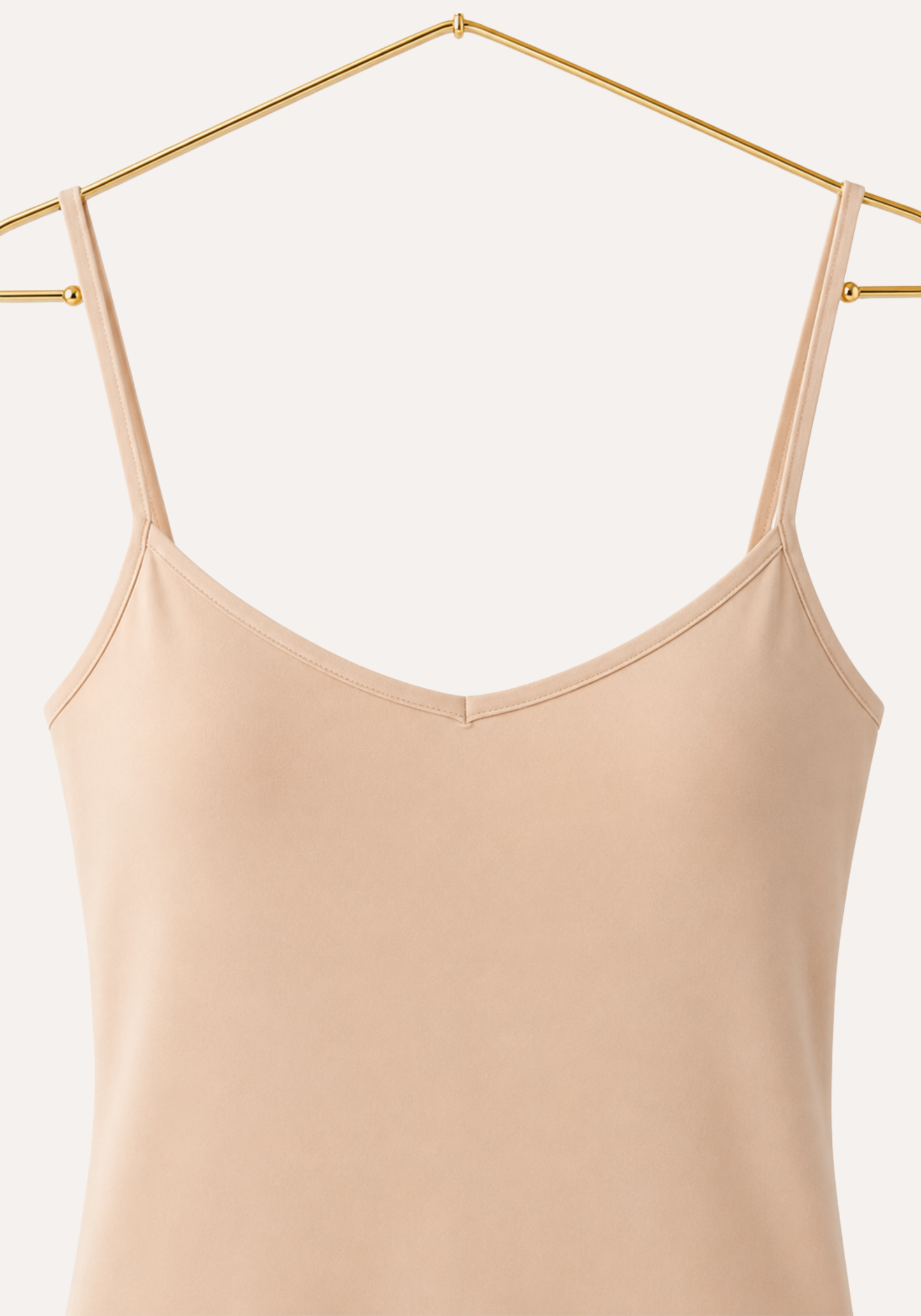 Underdress: Basic Plain Shoulder Strap Short Jupon Nighty (80% Polyamide 20% Lycra)