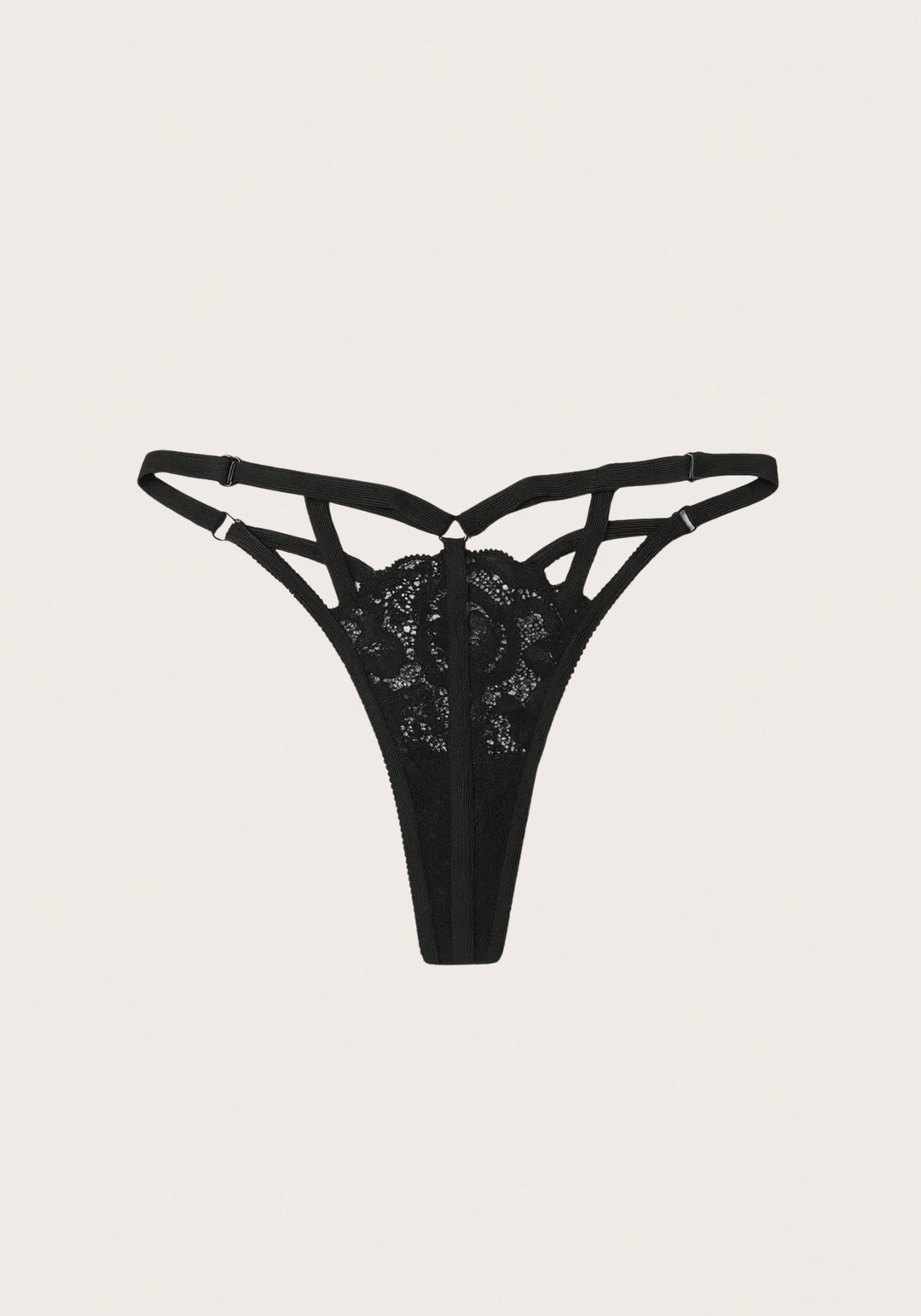 Straps G-String With Lace Detail Panties