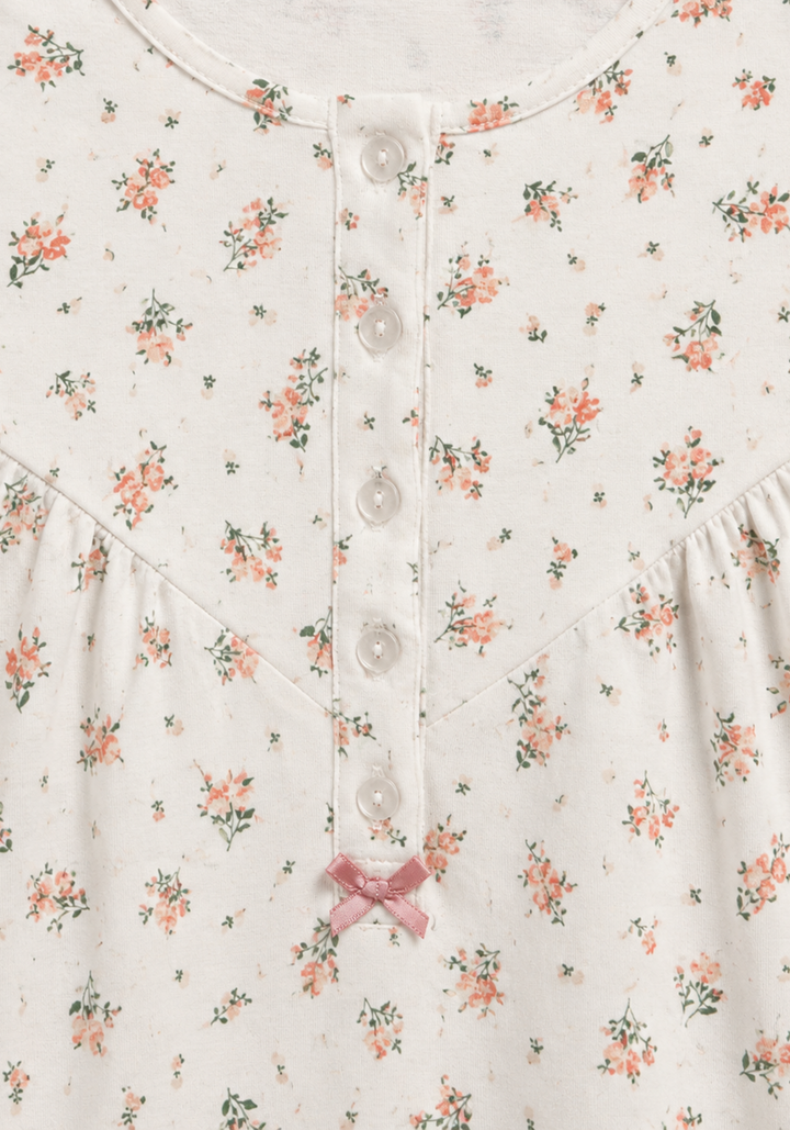 Plus Plus Size Long Sleeve Long Nighty