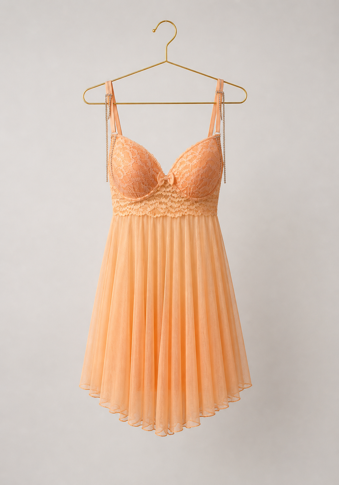 Toulle Babydoll Padded Cups