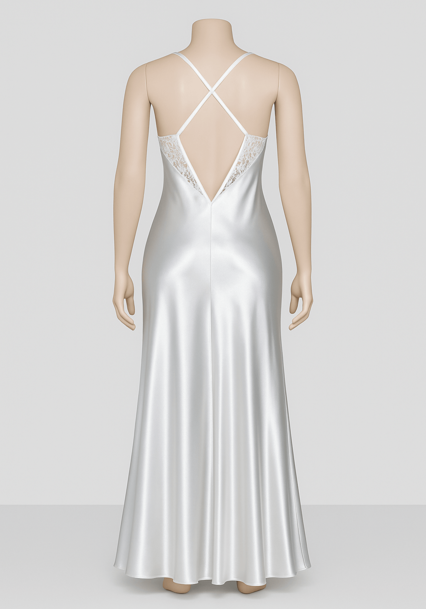 Bridal Long Satin Robe Set