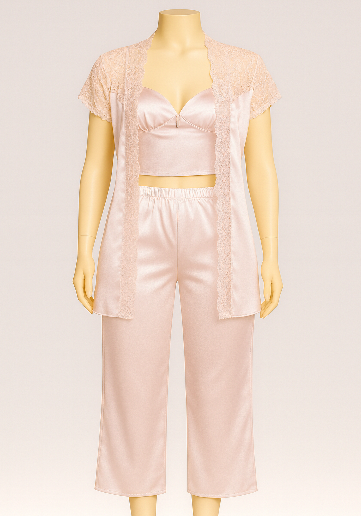 LNGR 3 Piece Pajama Set