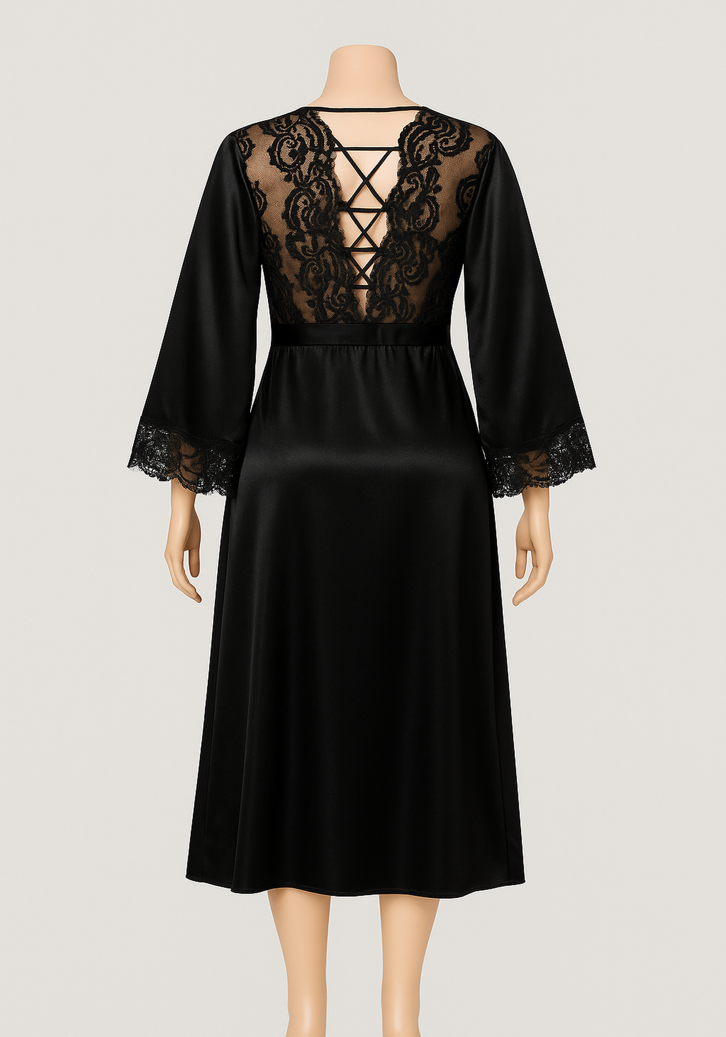 LNGR Bridal 2 Piece Robe Set